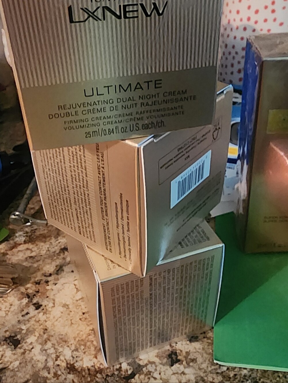 Avon Ultimate Rejuvenating Dual Night Cream - Rose Gold Packaging